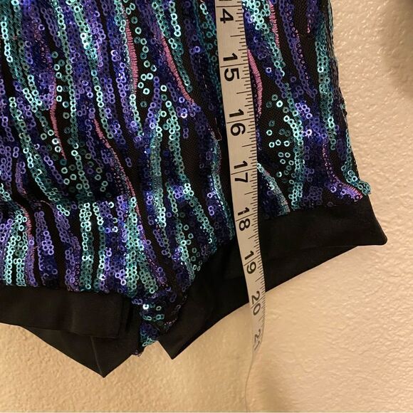 WEISSMAN Dance Costume blue Sequin Long Sleeve 1999
11538 child small SC 6 - Picture 4 of 10